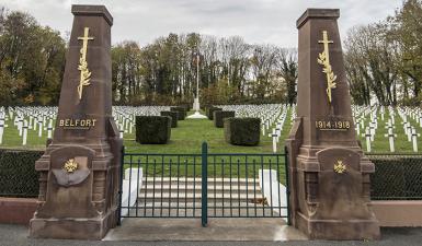 La nécropole nationale de Belfort