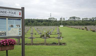 La nécropole nationale de Condé-Folie
