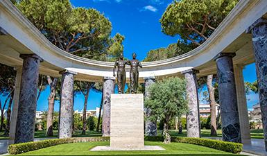 Cimetière américain Sicily - Rome de Nettuno