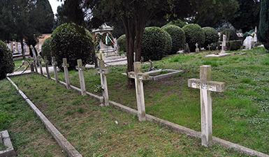 Carré français du cimetière San Michele