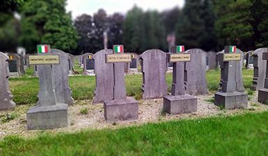 Carré militaire italien au cimetière Schoonselhof