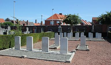 Carré militaire du Commonwealth cimetière communal d'Audenarde