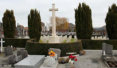 Carré militaire du Commonwealth du cimetière communal de Calonne