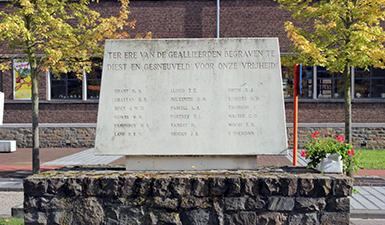 Mémorial aux soldats alliés tombés au combat de Diest