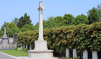 Carré militaire du Commonwealth du cimetière d'Erquelinnes