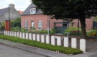 Sépultures militaires du Commonwealth du cimetière d'Esplechin