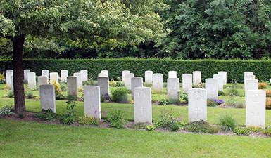 Cimetière militaire du Commonwealth de Gaurain-Ramecroix