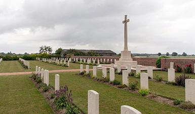 Sépultures militaires du Commonwealth du cimetière de Lancashire Cottage