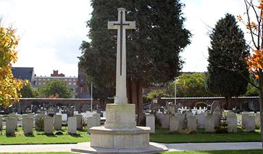 Carré militaire du Commonwealth  cimetière communal de La Louvière