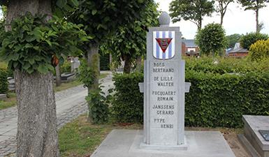 Mémorial aux prisonniers politiques du cimetière de Maldegem