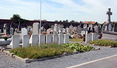 Sépultures militaires du Commonwealth du cimetière communal de Néchin