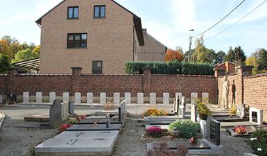 Sépultures militaires du Commonwealth au cimetière de l'église de Terlanen