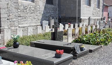 Sépultures militaires du Commonwealth du cimetière de Saint Léger