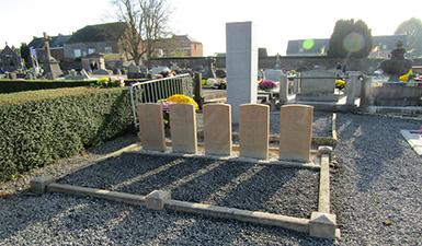 Sépultures militaires du Commonwealth du cimetière communal de Soignies