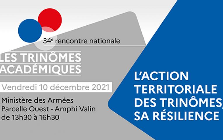 Retour sur la 34e rencontre nationale des trinômes académiques : L’action territoriale des trinômes, sa résilience