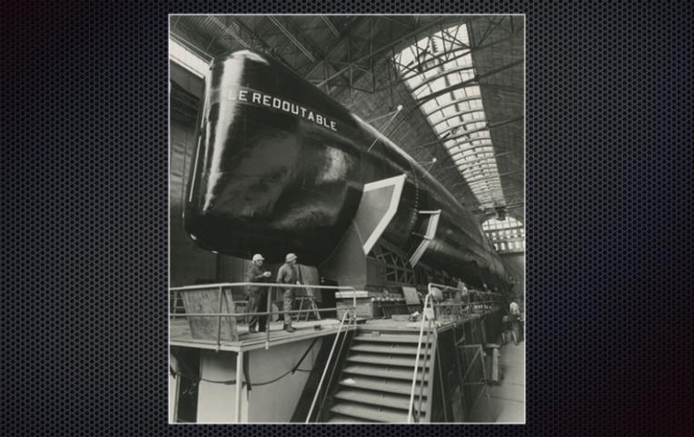 29 March 1967: launch of the submarine Le Redoutable