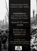 Rencontre avec Edouard Elias, reporter de guerre