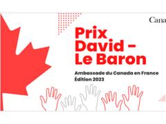 Lancement de la 1re édition du Prix David-Le Baron