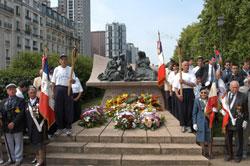 Monument in tribute to the victims of racist and Anti-Semite persecution. Source: SGA/DMPA - Jacques Robert