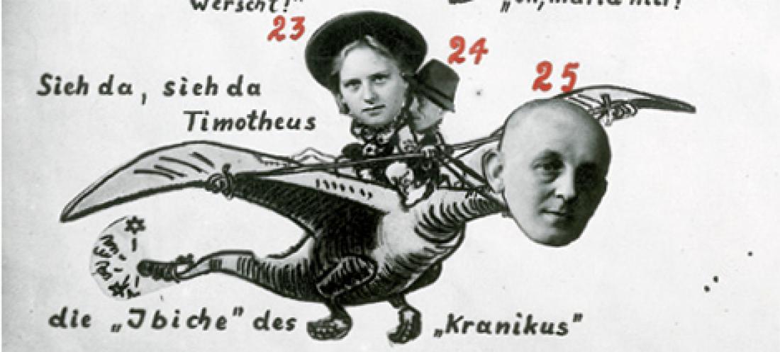 Caricatures du SD de Metz (extrait).