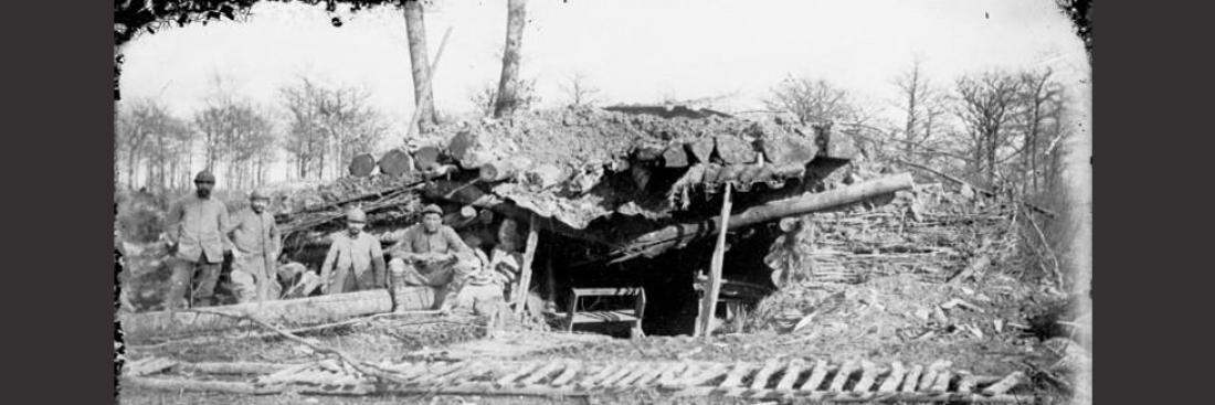 Tranchée, front de Verdun. Tranchée, front de Verdun.