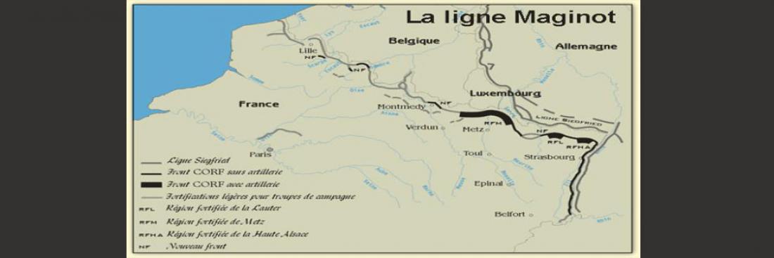 La ligne Maginot. 