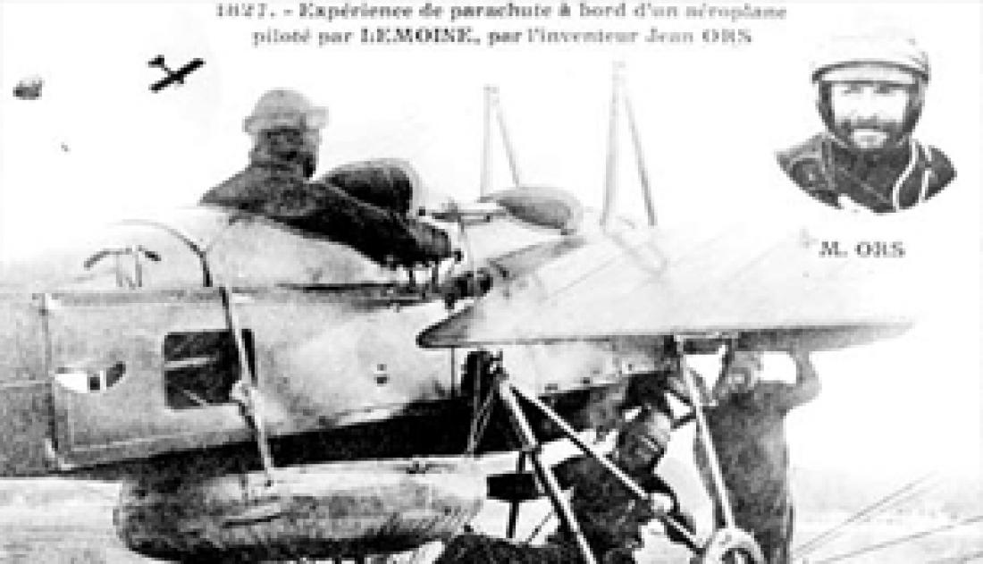 Expérience de parachute. Expérience de parachute.