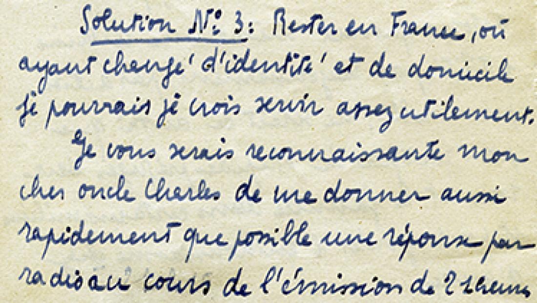 Geneviève de Gaulle, sans date.