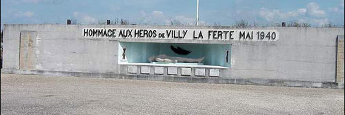 Le mémorial de Villy la ferté. 