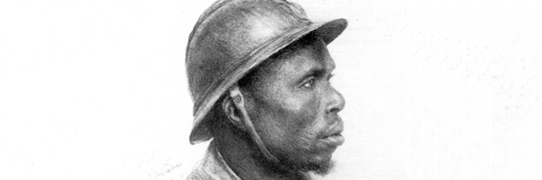 Tirailleur sénégalais, 1939. Source : Musée des troupes de marine Tirailleur sénégalais, 1939. Source : Musée des troupes de marine