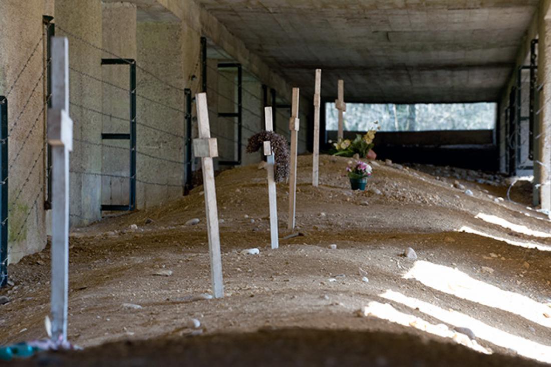 The Bayonet Trench today.