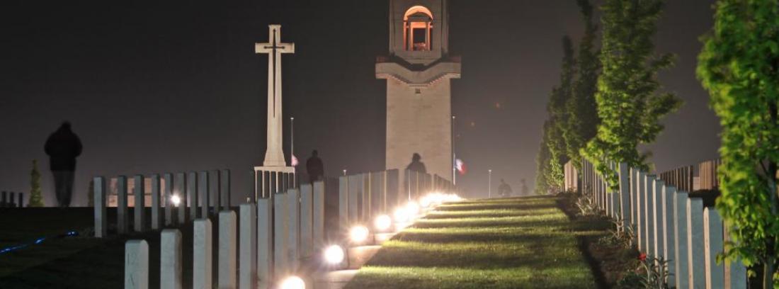 Caterpillar Valley cemetery near Longueval